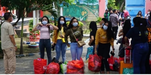 Dinsos Jatim Kembalikan Korban Trafficking Ke Daerah Asal