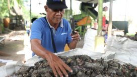 Pengelolaan sampah di TPST Desa Banjarbendo Kecamatan Sidoarjo menjadi Briket