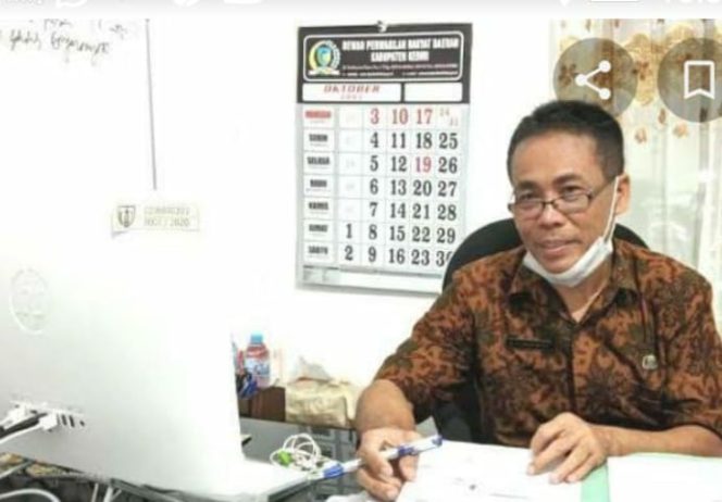 
					Kepala Badan Pemberdayaan Masyarakat Dan Pemerintahan Desa (BPMD) Kabupaten Kediri, Drs. D. Sampurno MM