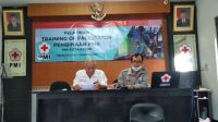 Kegiatan pertemuan rutin 3 bulanan periode 1, dilaksanakan di SMAN 1 Giri , diikuti Ketua Unit PMR se Kabupaten Banyuwangi sebanyak 67 orang, Senin (29 /11/2021) .