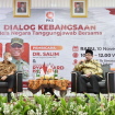Ketua Majelis Syura PKS Dr. Salim Segaf Al Jufri dalam Dialog Kebangsaan dengan tema Bela Negara Tanggung Jawab Bersama, bertempat di aula DPP PKS (Dok. PKS)