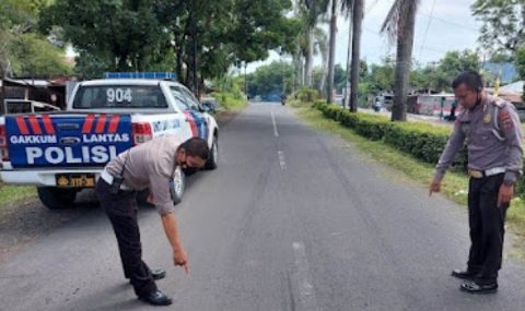 Polres Bitung Ungkap Pelaku Tabrak Lari di Ruas Jalan 46 Kompleks Nabati