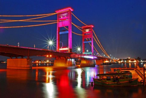 Sering Dijadikan Lokasi Perayaan Pergantian Tahun, Jembatan Ampera akan Ditutup