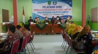 Pembukaan Pelatihan Guru, di SMPN 2 Sumenep, Kamis (2/12/2021).
