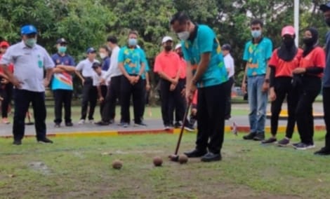 Kabupaten Sidoarjo Juara Kejurprov Woodball Jawa Timur 2021