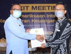 Penutupan pemeriksaan interim BPK di Kanwil Kemenkumham Jatim