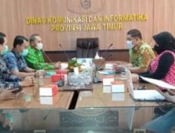 Kunjungan kerja Diskominfo Kab. Jember terkait Website Pejabat Pengelola Informasi dan Dokumentasi (PPID)