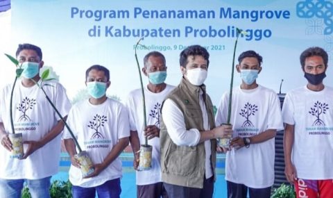 Wagub Emil Targetkan Penanaman Mangrove Tahun 2022 di Jatim Bertambah 1.280 hektar