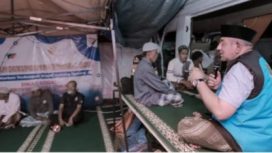 JSC Dinsos Jatim berikan Bantuan LDP di Pengungsi APG Semeru di Desa Jarit Kec Candipuro Kabupaten Lumajang