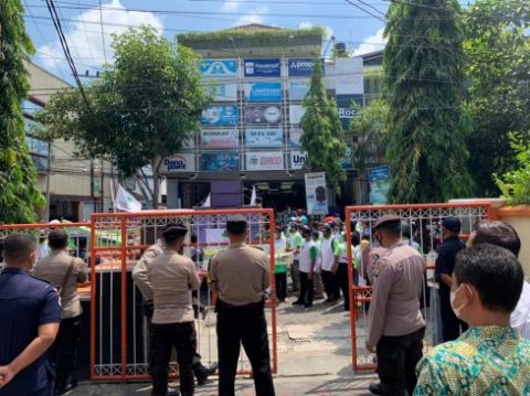 Polres Tulungagung Turunkan Ratusan Personil, Amankan Aksi Damai DPC HKTI