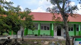 Gedung MIN kabupaten Bojonegoro yang sudah di rehabilitasi oleh BPPW wilayah Jatim (Hadi/Transnews.co.id)