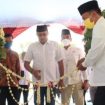 Wakil Menteri Hukum dan HAM Eddy OS Hiariej, saat meresmikan perluasan masjid Nurul Fuad Lapas I Surabaya (17/12/2021).