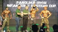 Binaragawan Koarmada II sukses merebut gelar juara dengan predikat Best of The Best dalam Body Competition Panglima Divisi Infanteri atau Pangdivif 2 Kostrad Cup 2021.