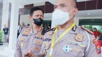 Dirlantas Polda Jatim Latif Usman di Mapolda Jatim, mengecek kesiapan pengamanan Nataru, Senin (20/12/2021).