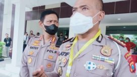 Dirlantas Polda Jatim Latif Usman di Mapolda Jatim, mengecek kesiapan pengamanan Nataru, Senin (20/12/2021).