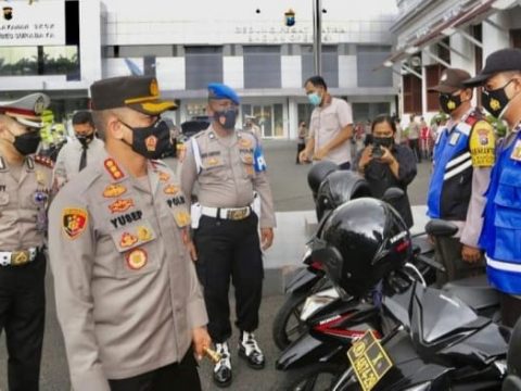 Jelang Nataru Polrestabes Surabaya Libatkan 3.045 Personil Gabungan Untuk Pengamanan