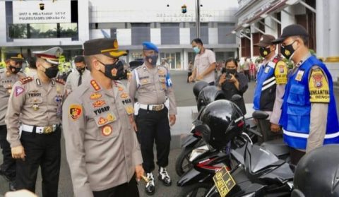 Jelang Nataru Polrestabes Surabaya Libatkan 3.045 Personil Gabungan Untuk Pengamanan
