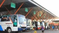 Kondisi armada Bus yang layak jalan di terminal Purabaya Bungurasih