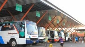 Kondisi armada Bus yang layak jalan di terminal  Purabaya Bungurasih