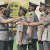 Kapolda Jawa Timur Irjen Pol Nico Afinta pimpin upacara penutupan, Pelantikan, dan Pengambilan Sumpah Pendidikan Pembentukan Bintara Polri (Diktukba) TA. 2021 di Sekolah Polisi Negara (SPN) Polda Jawa Timur, di kawasan Mojokerto, Rabu (22/12/2021).