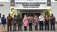 Pos Pelayanan Nataru Polresta Banyuwangi di Pelabuhan ASDP Ketapang Banyuwangi