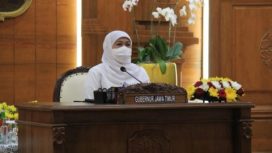 Gubernur Jawa timur Khofifah Indar parawansa.