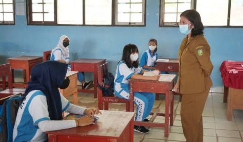 75 Sekolah di Palangka Raya Laksanakan PTM Terbatas Tahap Lima