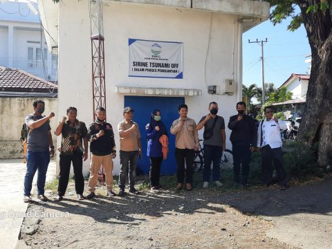 BPBD Banda Aceh Uji Peralatan Ina-TEWS di Tiga Lokasi