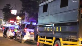 Operasi gabungan Polres Kediri Kota dalam perayaan Pergantian tahun 2022