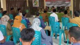 Forum Komunikasi Pimpinan Kecamatan Kecamatan Dasuk melaksanakan rapat koordinasi di Pendopo Kecamatan. Selasa (12/1/2022)