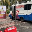 Ditlantas Polda Jatim bersama Polres Lumajang dan PT Astra Internasional Toyota Auto 2000 cabang Probolinggo,  melaksanakan giat perpanjangan SIM gratis dan vaksinasi Covid-19 bagi korban terdampak APG Semeru di Kabupaten Lumajang. Rabu (12/1/2022) .
