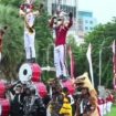 Parade Surya Senja (PSS) setiap tanggal 17 sore di halaman Gedung Negara Grahadi Surabaya, Senin (17/1/2022),