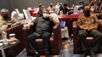 Dirbinmas Polda Jatim Kombes Pol Asep Irpan Rosadi, mengikuti kegiatan diskusi  ekosistem toleran di lingkungan sekolah berbasis human security dan pencegahan kekerasan berbasis extrimisme (PVE).