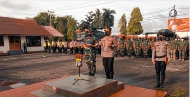 
					Polres Barito Selatan Ikuti Apel Sarpras Penanggulangan Karhutla dan Banjir