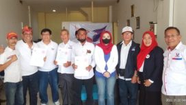 Para Ketua DPD Partai Perindo, Kab. Bogor, Kota Bogor, dan Kota Depok menerima SK Pengesahan Pengurus dari DPP Partai Perindo yang diserahkan oleh Sekretaris DPW Perindo Jabar, Samsudin Munar, Sabtu (23/1/2022)