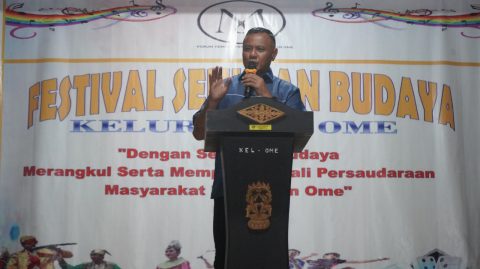 Wakil Wali Kota Tidore Tutup Festival Seni dan Budaya di Ome