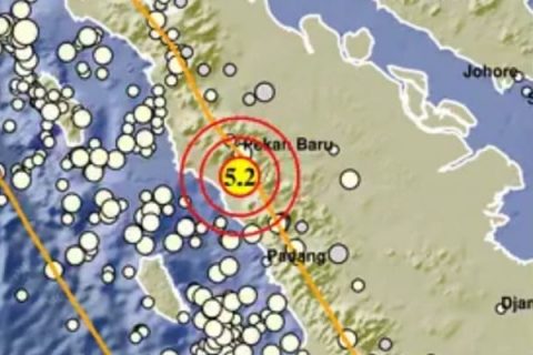 Gempa Berkekuatan M 5.2 dan 6.2 Guncang Pasaman Barat