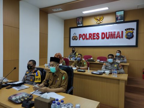 Kapolda Riau Apresiasi Penanganan Covid-19 Kota Dumai
