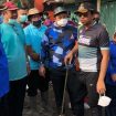 Bupati Sidoarjo Gus Muhdlor, saat  blusukan ke Desa Kalitengah untuk dorong kerjabakti pada masyarakat.(13/3/2022)