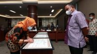 Ditintelkam Polda Jatim melaksanakan pencanangan Zona Integritas menuju Wilayah Bebas Korupsi di Gedung Patuh Mapolda Jatim, Jumat (18/3/2022).