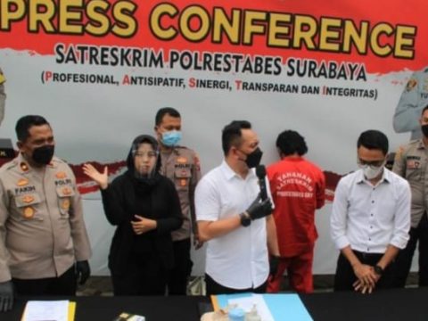Satreskrim Polrestabes Surabaya Berhasil Bekuk Pelaku Curanmor di Semolowaru