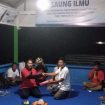 Saat serah terima Net dengan Kiki