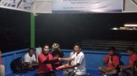 Saat serah terima Net dengan Kiki