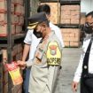 Kapolres Madi toun Kota AKBP Suryono bersama Kasat Intelkam, Kasat Reskrim dan Kasat Narkoba melakukan pengecekan di PT. Cipta Gagas Lestari Jalan Ring Road Kota Madiun. Sabtu (26/3/2022)