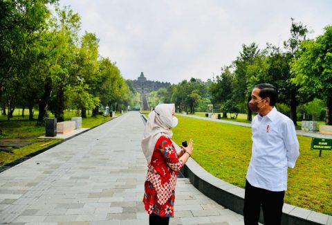 Tarik Wisatawan, Presiden Ingin Ajang Seni Dirutinkan di Candi Borobudur