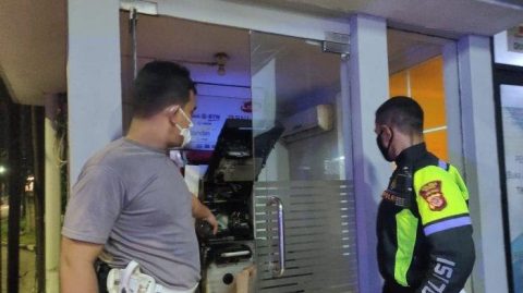 Polisi Berhasil Gagalkan Aksi Pencurian Mesin ATM di Bogor