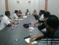 Pertemuan Empud Dengan pihak Dinas Perikanan, BPN Karawang. 29/3-2022. Bertempat dikantor Diskan Karawang.