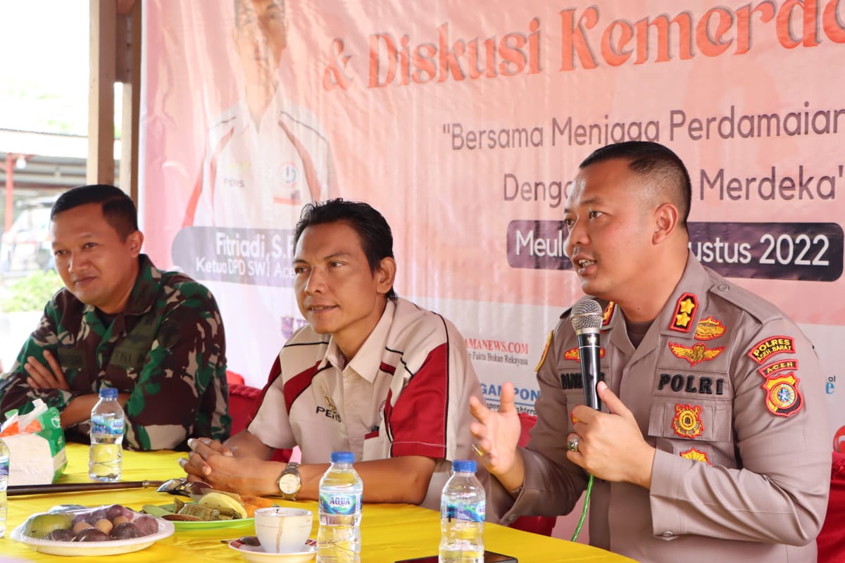 DPD SWI Aceh Barat Gelar Diskusi Bersama Dandim 0105