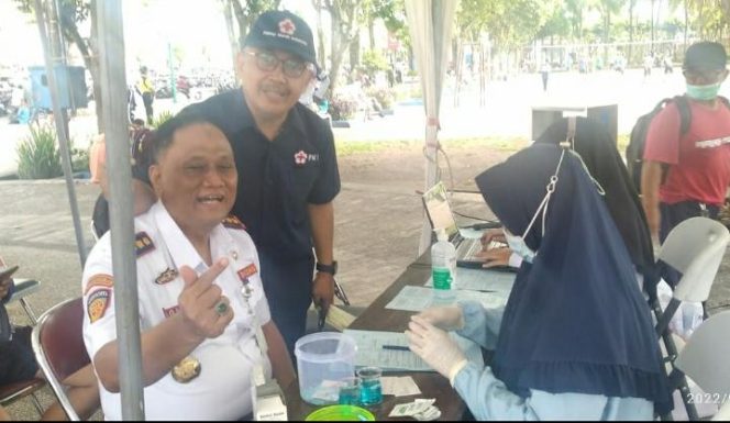 
					PMI Kolaborasi Dengan Dishub Gelar Donor Darah Masal