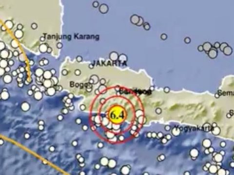 Garut Diguncang Gempa Magnitudo 6,4